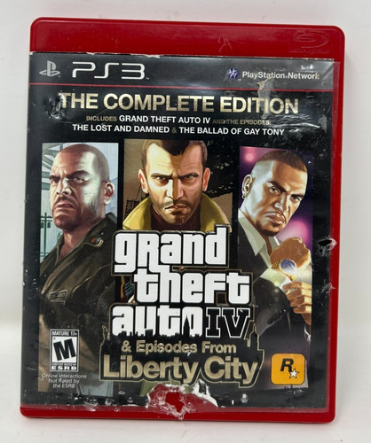 Ps3 grand theft - iv, ed