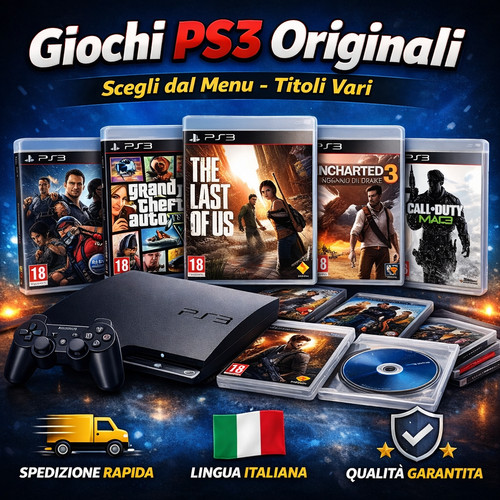 Scegli tuoi giochi - scegli, ps3